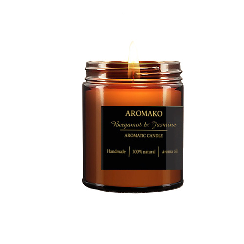 AROMAKO Свеча"Bergamot & Jasmine" 150 #1