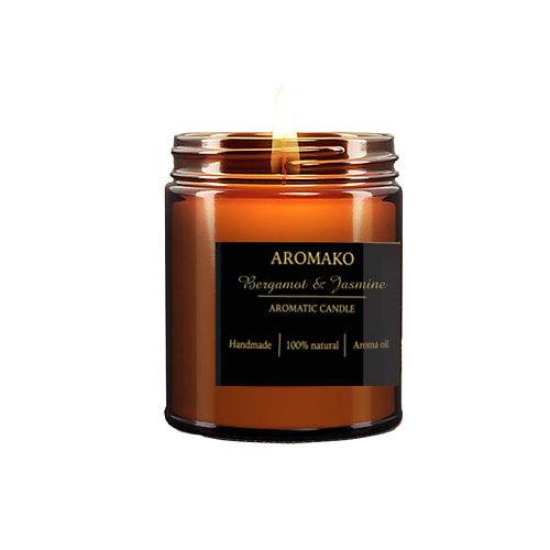 AROMAKO Свеча"Bergamot & Jasmine" 250 #1