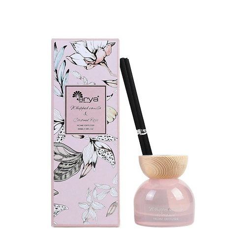 ARYA HOME COLLECTION Диффузор ароматический с палочками Whipped Vanilla & Coconut Rose 80 #1