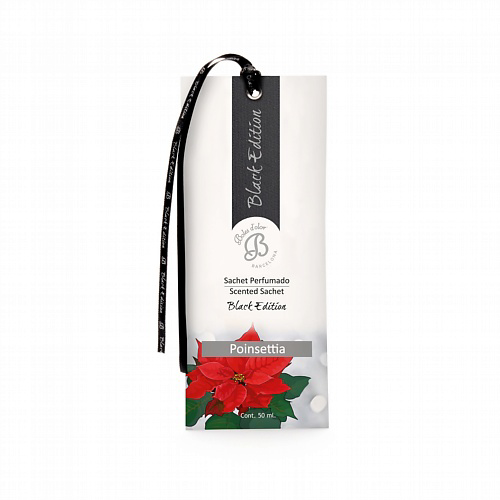 BOLES D'OLOR Саше Пуансеттия Poinsettia (Black Edition) #1