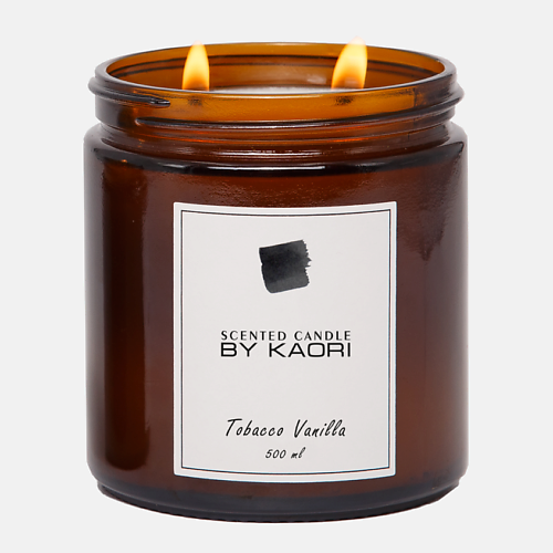 BY KAORI Ароматическая свеча Tobacco Vanilla 500 #1