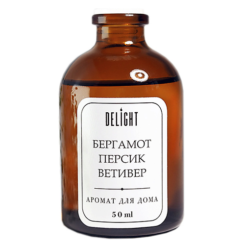 DELIGHT DELÍGHT Диффузор для дома с палочками "Бергамот, персик, ветивер" ароматический 50 #1