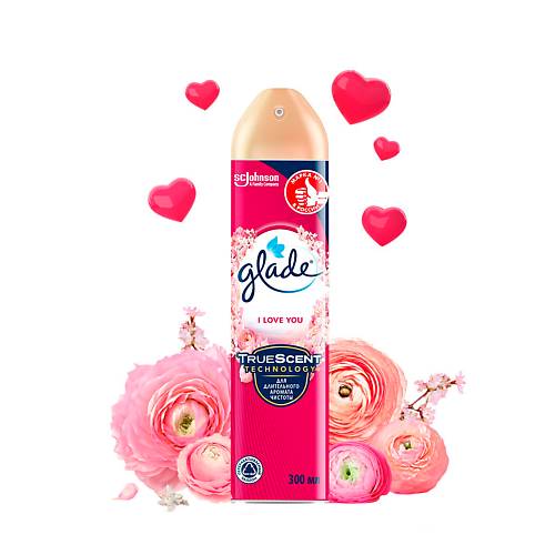 GLADE Освежитель воздуха аэрозоль I love you 300 #1