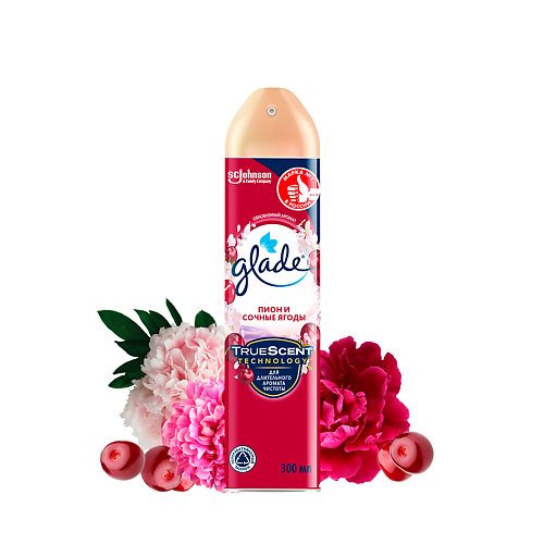 GLADE Освежитель воздуха Пион и сочные ягоды 300 #1