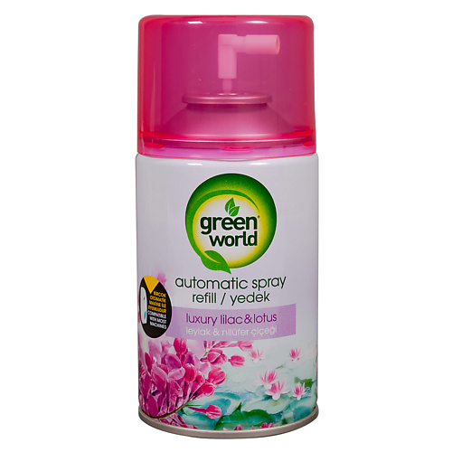 GREEN WORLD Освежитель воздуха (сменный баллон) Luxury lilac&lotus 250 #1