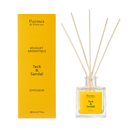 POÈMES DE PROVENCE Аромадиффузор "Teck & sandal" 200 #1