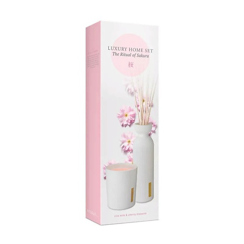 RITUALS... Набор The Ritual Of Sakura: Ароматическая свеча + Аромадиффузор #1