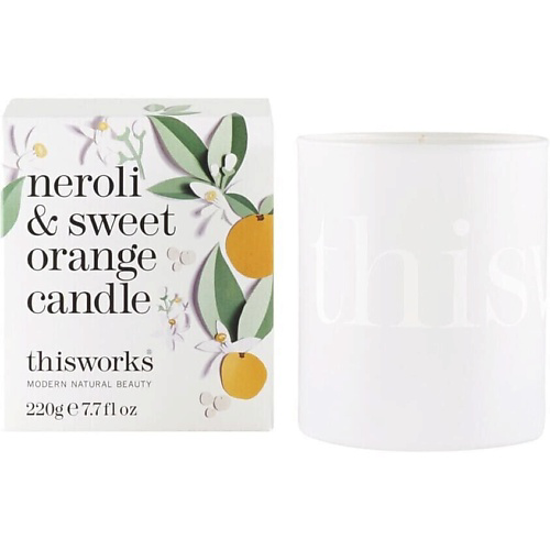 THIS WORKS Ароматическая свеча Neroli & Sweet Orange С маслами нероли и сладкого апельсина 220 #1
