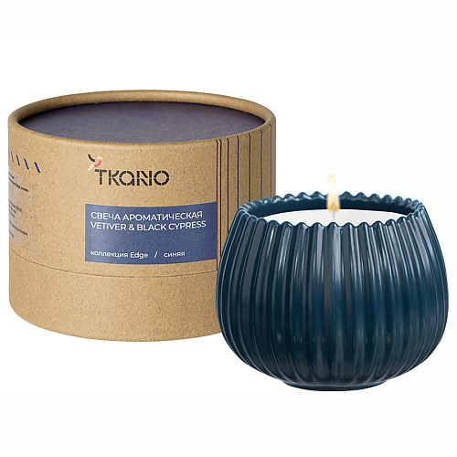 TKANO Свеча ароматическая Vetiver & Black cypress 200 #1