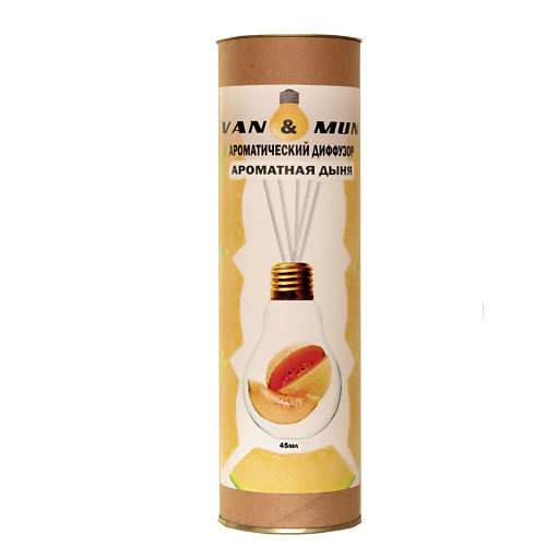 VAN&MUN Ароматический диффузор Ароматная дыня с палочками для дома и офиса 45 #1