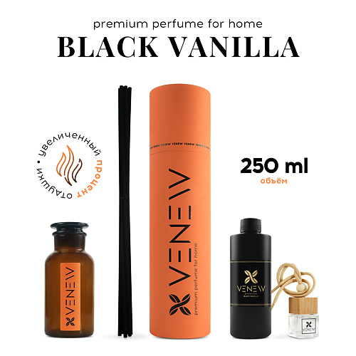 VENEW Диффузор ароматизатор для дома парфюм Black vanilla 1 #1