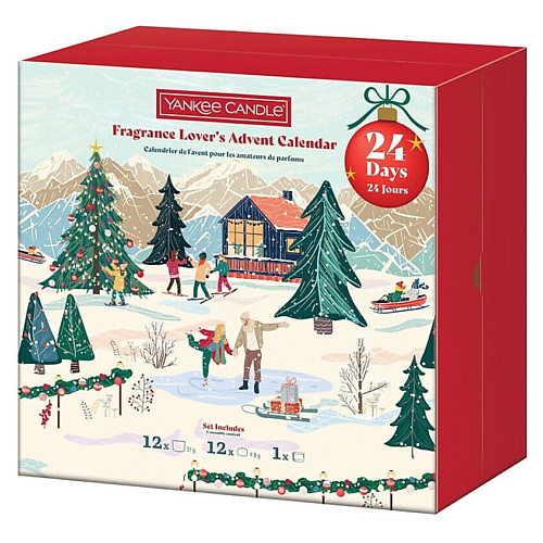 YANKEE CANDLE Адвент-календарь Fragrance Lover's Book Advent Calendar #1