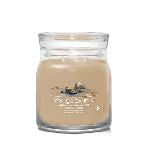 YANKEE CANDLE Ароматическая свеча Amber & Sandalwood 368 #1