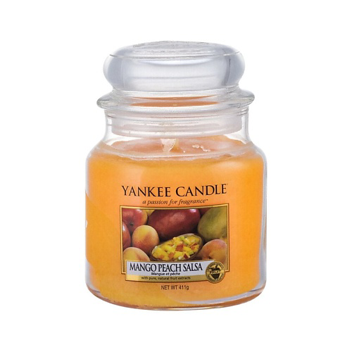 YANKEE CANDLE Ароматическая свеча Classic medium Mango Peach Salsa 411 #1