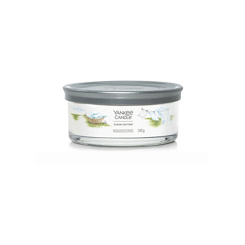 YANKEE CANDLE Ароматическая свеча Clean Cotton 340 #1