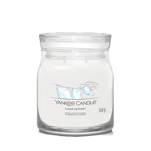 YANKEE CANDLE Ароматическая свеча Clean Cotton 368 #1