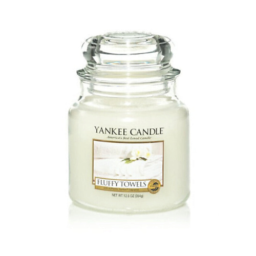 YANKEE CANDLE Ароматическая свеча Fluffy Towels 411 #1