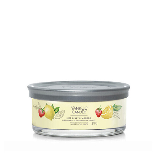 YANKEE CANDLE Ароматическая свеча Iced Berry Lemonade 340 #1