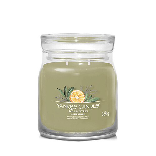 YANKEE CANDLE Ароматическая свеча Sage & Citrus 368 #1
