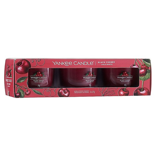 YANKEE CANDLE Набор ароматических свечей Black Cherry #1