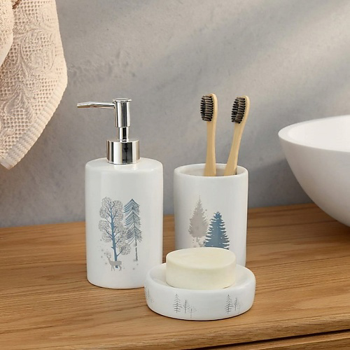 ARYA HOME COLLECTION Набор Для Ванной  Larch #1
