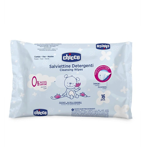 CHICCO Влажные очищающие салфетки #1