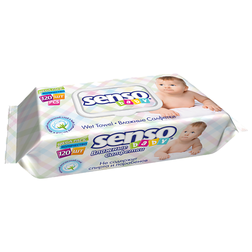 SENSO BABY Детские влажные салфетки Senso Baby #1