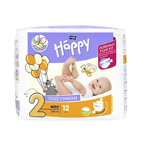 BELLA BABY HAPPY Подгузники для детей Mini с эластичными боковинками #1