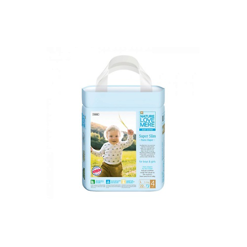 NATURE LOVE MERE Трусики-подгузники супертонкие Super Slim L 7-11 кг #1