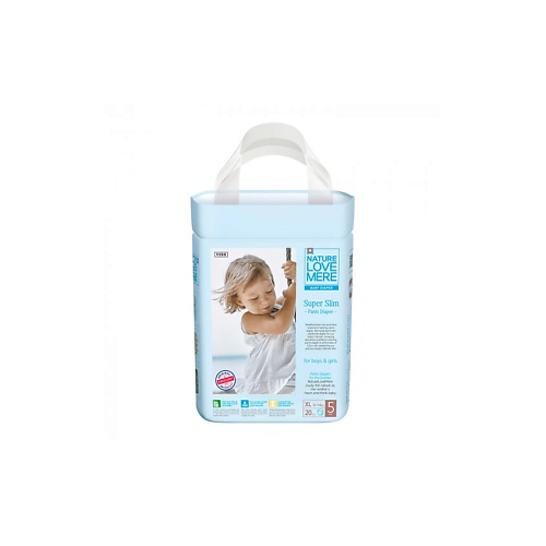 NATURE LOVE MERE Трусики-подгузники супертонкие Super Slim XL 10-14 кг #1