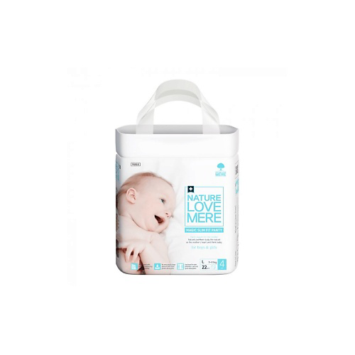 NATURE LOVE MERE Трусики-подгузники ультратонкие MAGIC SLIM L 7-11 кг #1