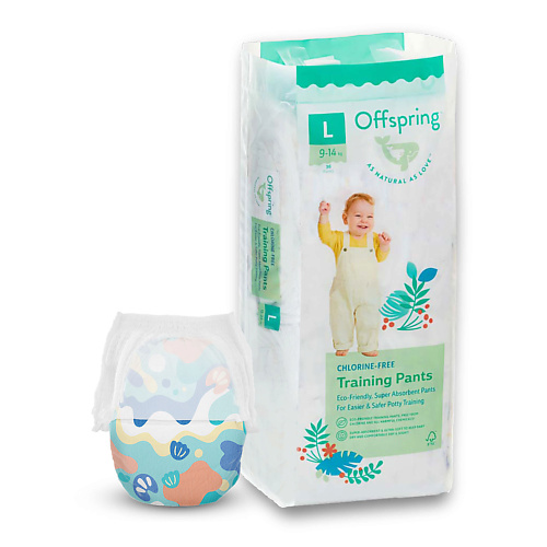 OFFSPRING Трусики-подгузники, L 9-14 кг Море #1
