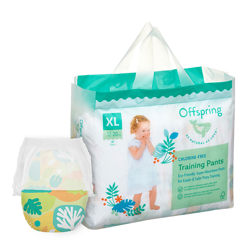 OFFSPRING Трусики-подгузники, XL 12-20 кг Лес #1