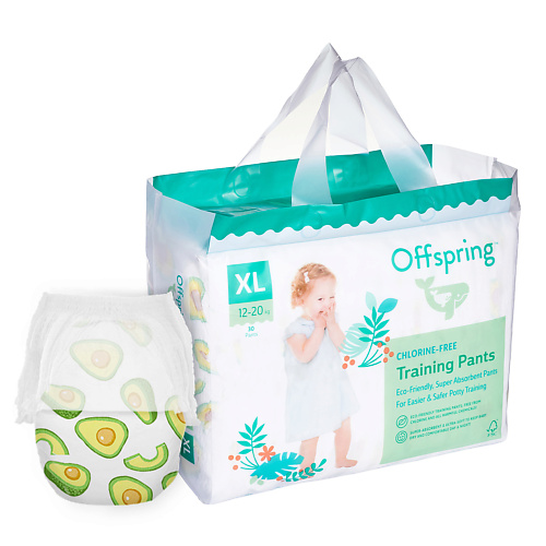 OFFSPRING Трусики-подгузники, XL 12-20 кг Авокадо #1