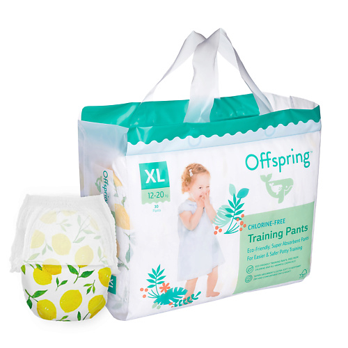 OFFSPRING Трусики-подгузники, XL 12-20 кг Лимоны #1