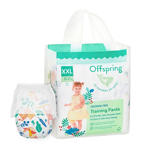 OFFSPRING Трусики-подгузники, XXL 15-23 кг Джунгли #1