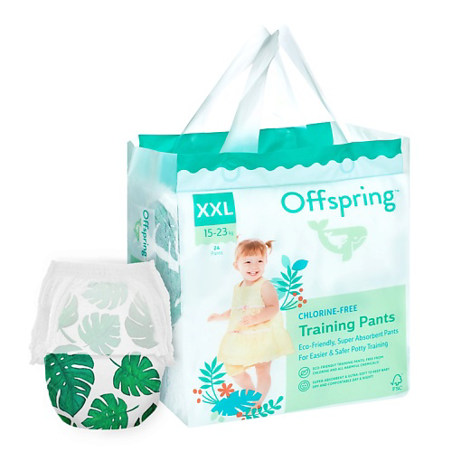OFFSPRING Трусики-подгузники, XXL 15-23 кг Тропики #1