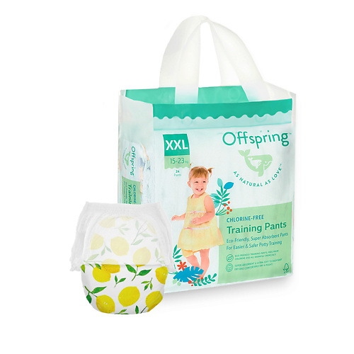 OFFSPRING Трусики-подгузники, XXL 15-23 кг Лимоны #1