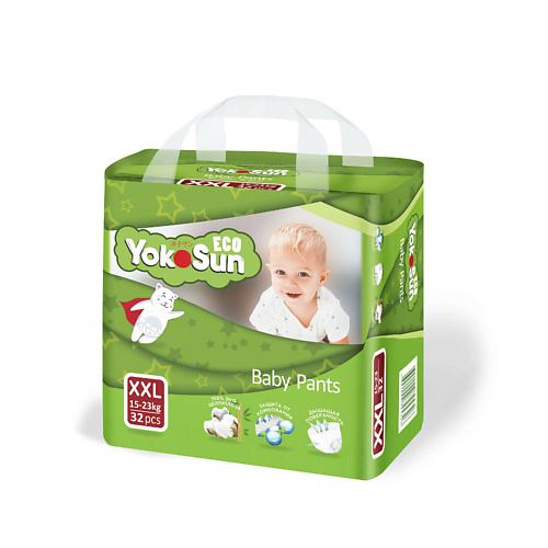 YOKOSUN Детские подгузники-трусики Eco размер XXL (15-23 кг) #1