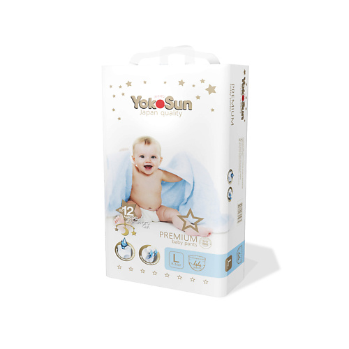 YOKOSUN Подгузники-Трусики Premium L (9-14 кг) #1