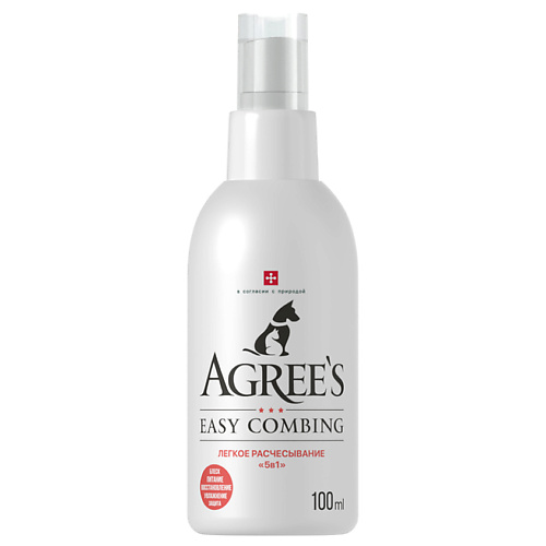 AGREE'S FOR PETS Спрей для животных Лёгкое расчёсывание "5в1" EASY COMBING, с коллагеном и эластином 100 #1