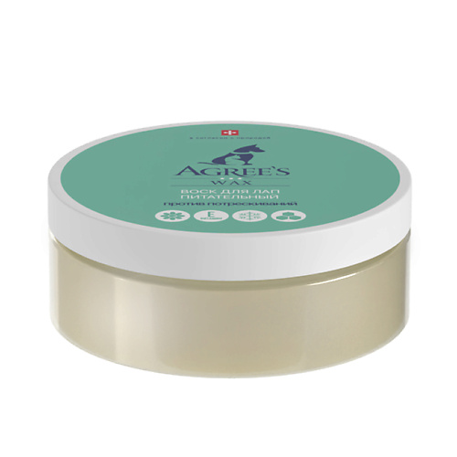 AGREE'S FOR PETS Защитный воск для лап от соли и реагентов WAX с экстрактом календулы 150 #1