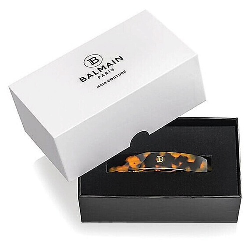 BALMAIN Заколка для волос Balmain Paris Medium Tortoise Shell #1