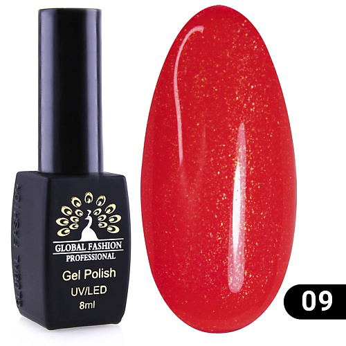 GLOBAL FASHION Гель лак Disco Summer 01 #1