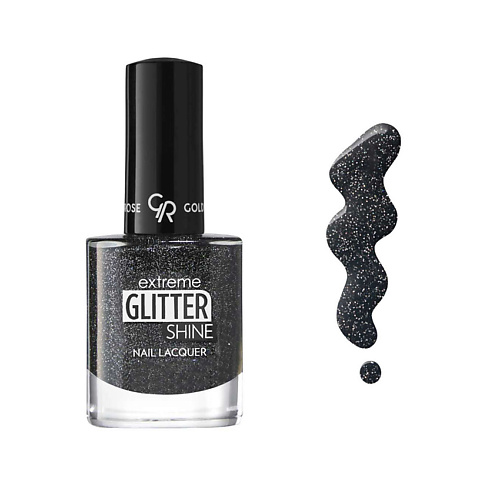 GOLDEN ROSE Гель-лак Extreme Gel Shine Nail Lacquer Glitter #1