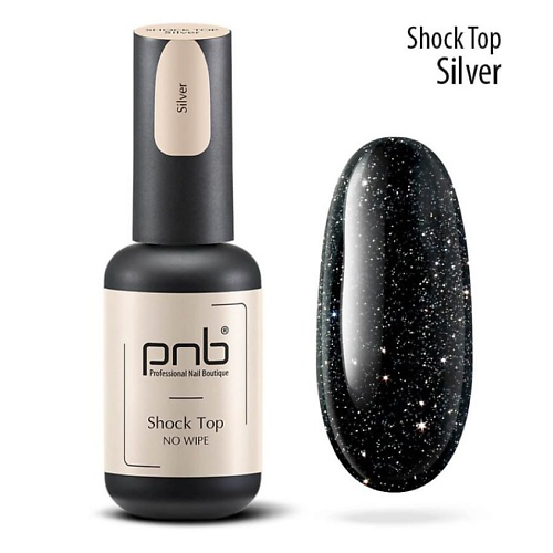 PNB PROFESSIONAL NAIL BOUTIQUE Топ шок для гель-лака светоотражающий 8 #1