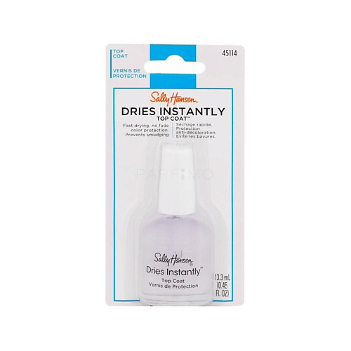 SALLY HANSEN Быстросохнущее верхнее покрытие для ногтей Dries Instantly Top Coat #1