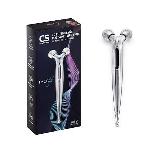 CS MEDICA Массажер для лица роликовый 3D CS-301 FaceLift #1