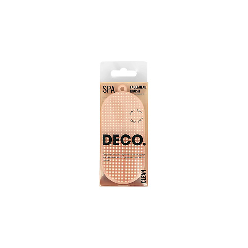 DECO. Щеточка для очищения лица и мытья головы 2 в 1 #1