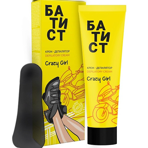 БАТИСТ Крем депилятор «Crazy girl» 100 #1